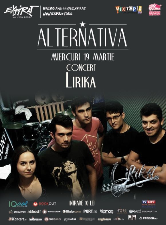 Concert Lirika in Club Expirat, 19 martie 2014