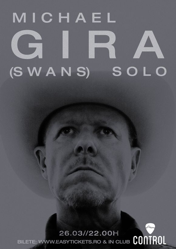 Concert Michael Gira (Swans) solo in Club Control