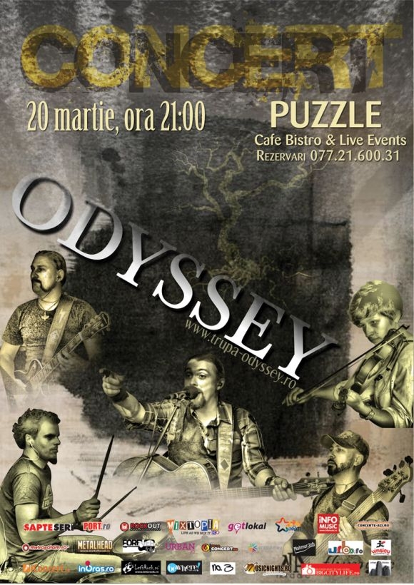 Concert Odyssey in Club Puzzle din Bucuresti