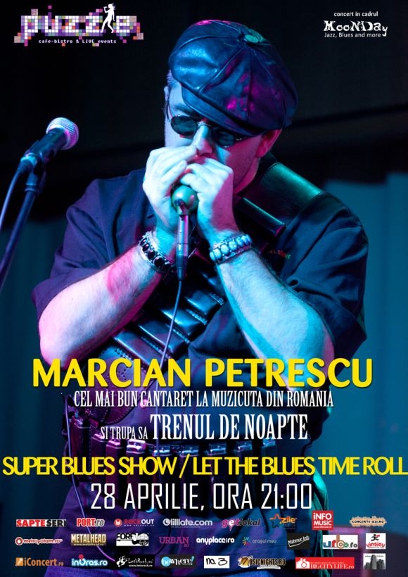 Concert Marcian Petrescu si Trenul de Noapte in Puzzle Club