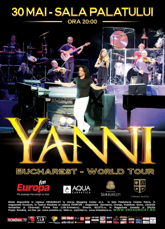 Yanni lanseaza ”Inspirato”- noul sau album realizat in colaborare cu Placido Domingo