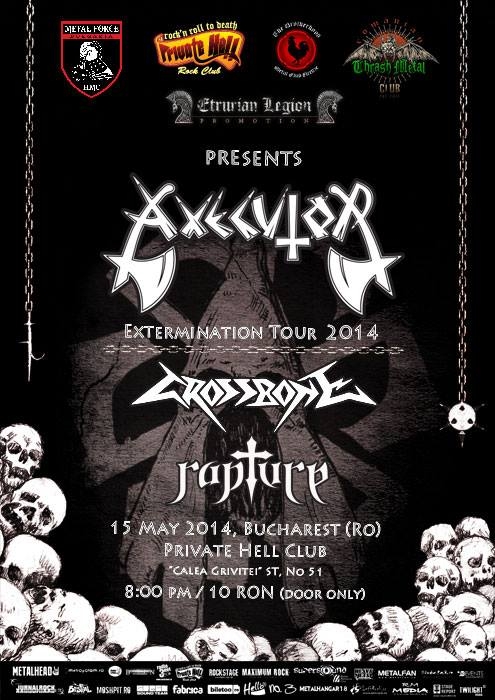Concert Axecutor, Rapture si Crossbone in Private Hell