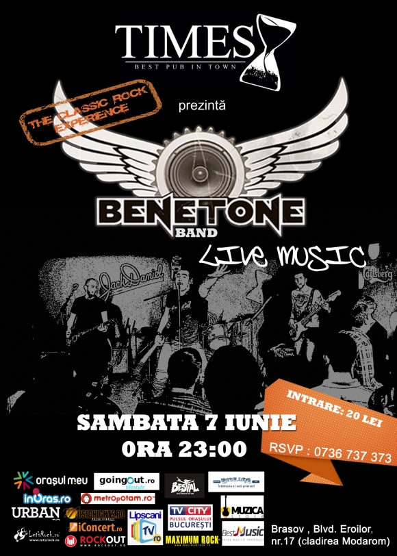 Concert Benetone Band in Times Pub (Brasov)