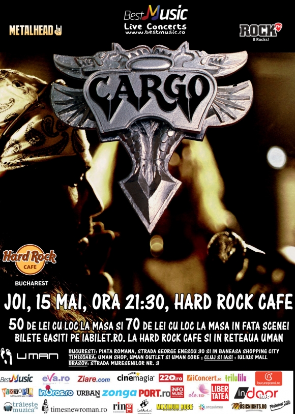 Concert Cargo in Hard Rock Cafe