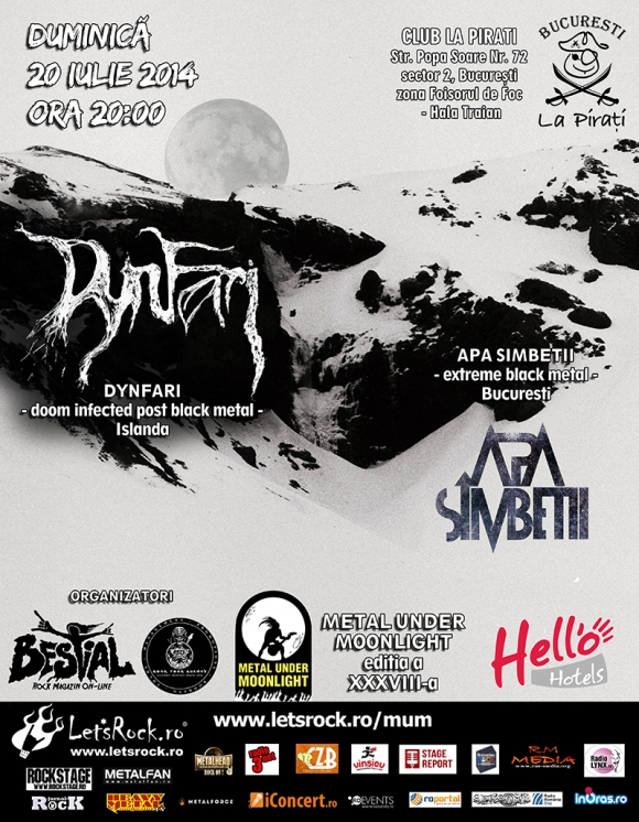 DYNFARI, Apa Simbetii (Metal Under Moonlight XXXVIII, 20.07.2014)