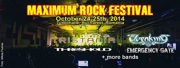 Inca doua formatii confirmate la Maximum Rock Festival 2014