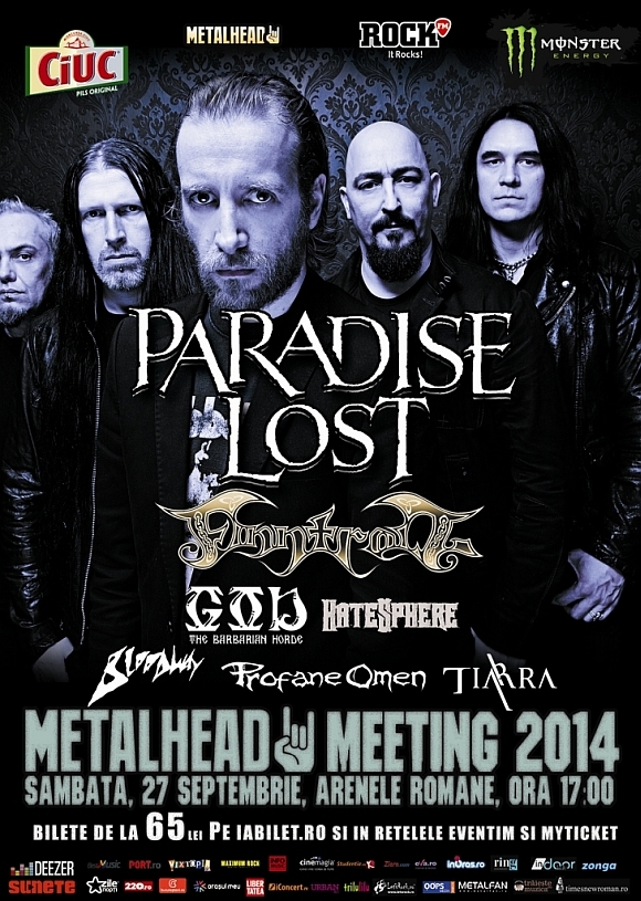 Trupele God si Bloodway pe scena Metalhead Meeting 2014 bis la Arenele Romane