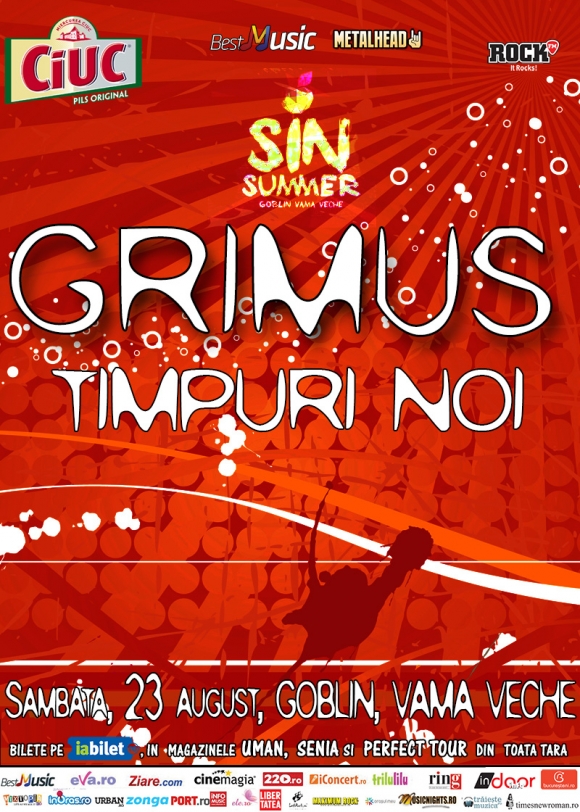 Concert Grimus si Timpuri Noi in Goblin Vama Veche