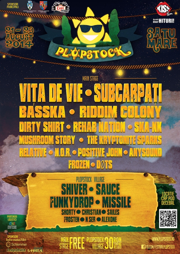 Mai este o saptamana pana la festivalul Plopstock