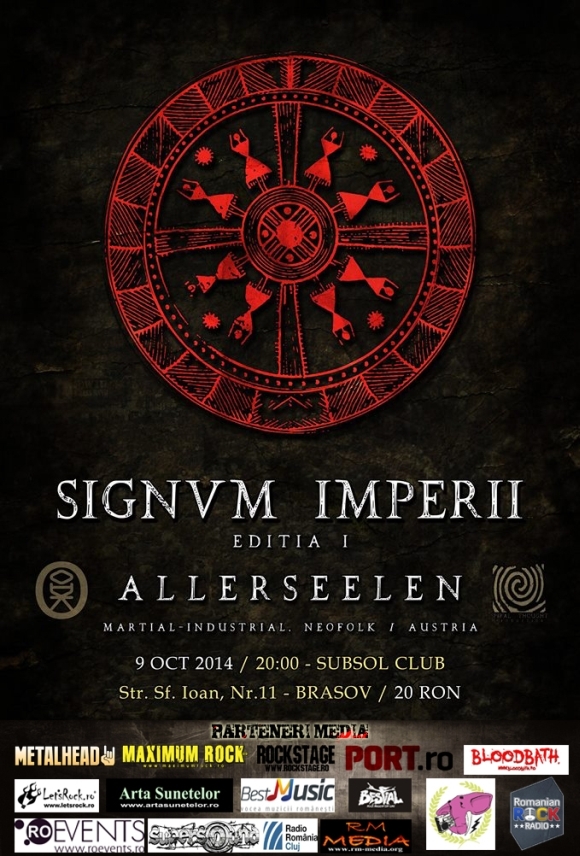 Allerseelen la Signvm Imperii in Subsol Club din Brasov