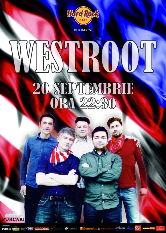 Westroot concerteaza in Hard Rock Cafe