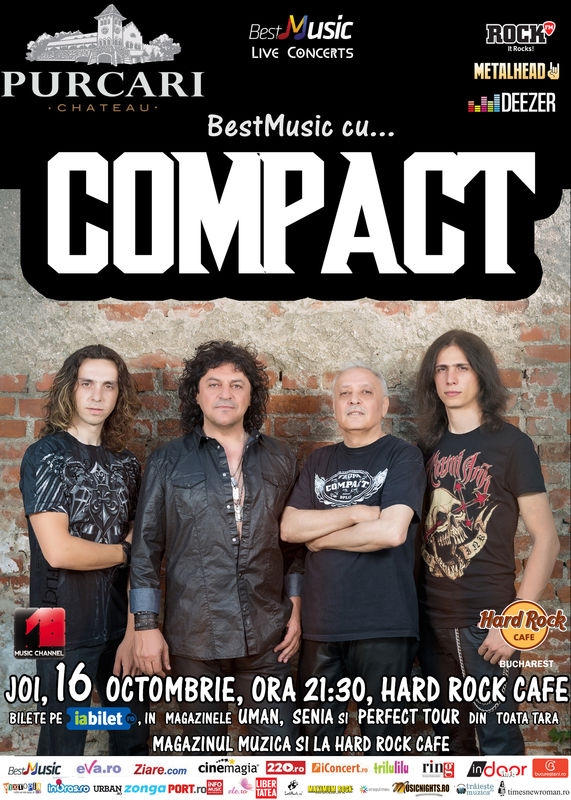 Compact concerteaza in Hard Rock Cafe