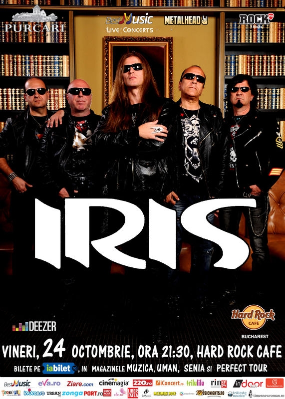 Concert Iris la Hard Rock Cafe