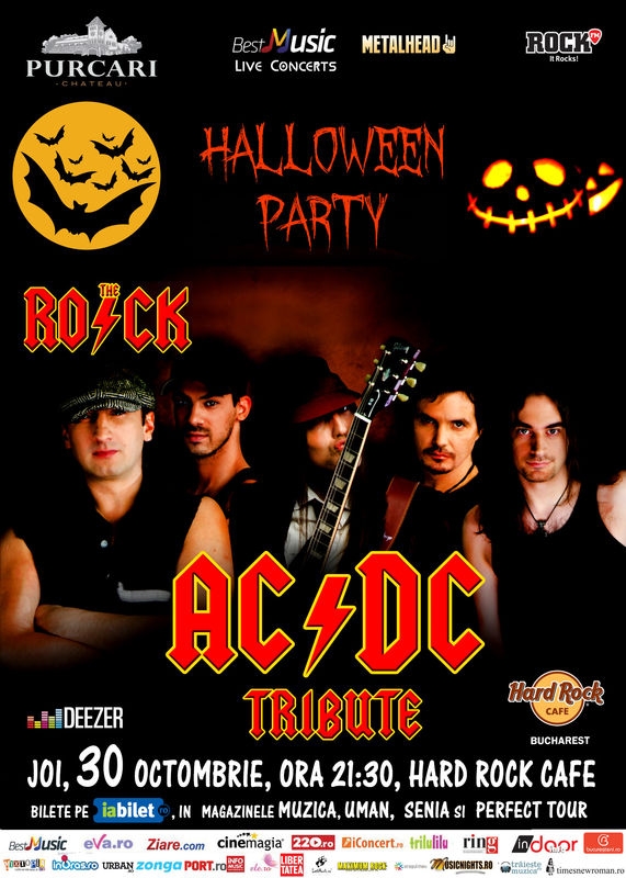 Concert The R.O.C.K. - Ac/Dc Tribut, in Hard Rock Cafe