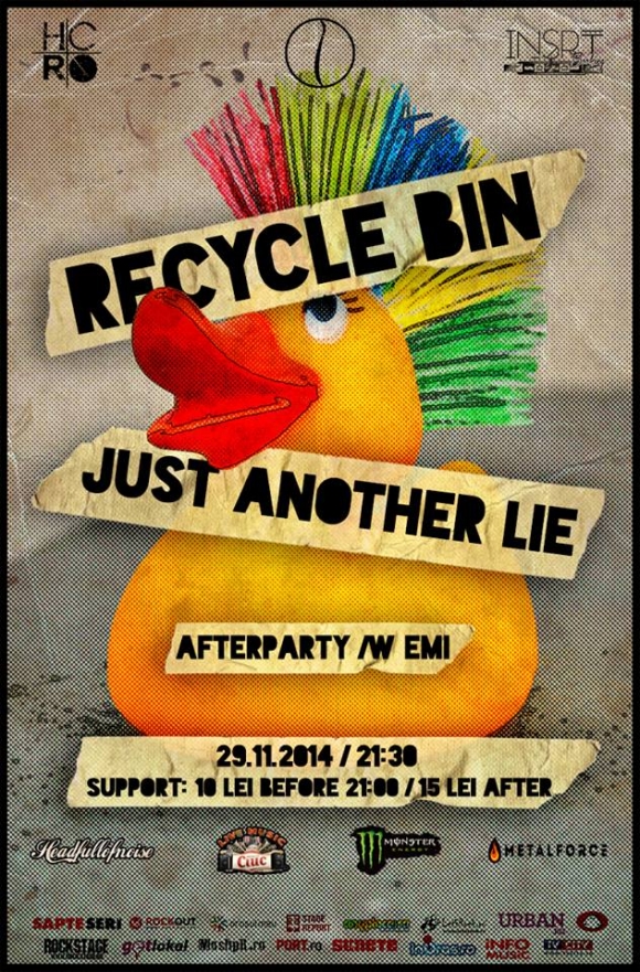 Concert Recycle Bin si Just Another Lie in Question Mark