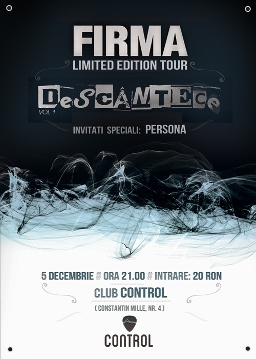 Concert Firma si Persona in Club Control