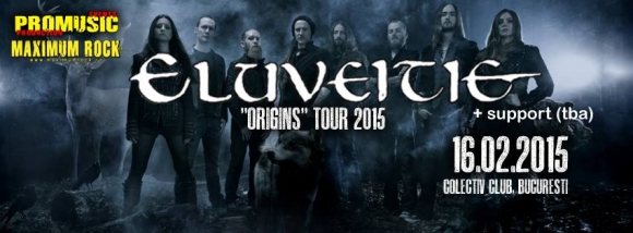 Formatia Eluveitie revine la Bucuresti