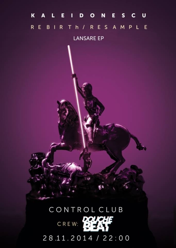 Kaleidonescu - lansare EP 'Rebirth / Resample' in Club Control