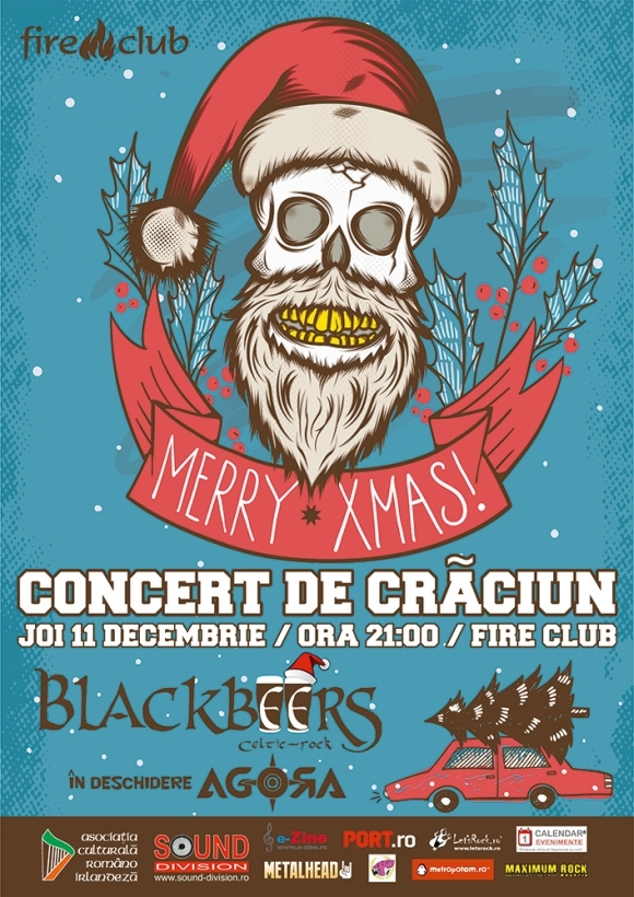 Concert de Craciun - Blackbeers si Agora la Fire Club