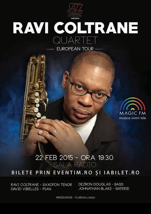 Concert Ravi Coltrane la Sala Radio