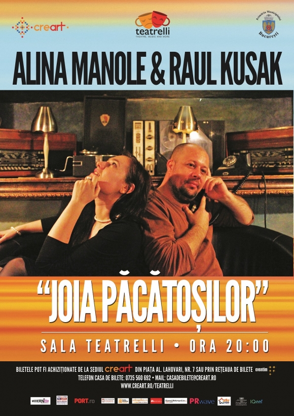 Joia Pacatosilor, cu Alina Manole & Raul Kusak in Teatrelli