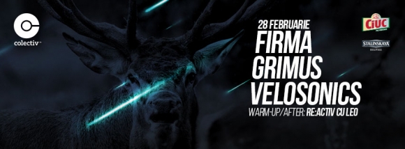 Concert Firma, Grimus, Velosonics in Club Colectiv