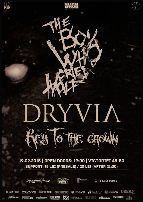 Concert The Boy Who Cried Wolf, Dryvia si Key to the Crown in Question Mark