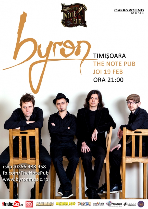 Concert byron in The Note Pub din Timisoara