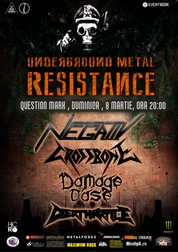 Thrash Night la Underground Metal Resistance Festival IV in Question Mark