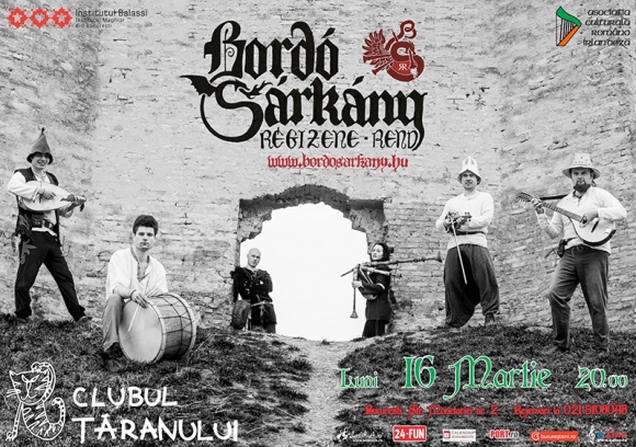 Concert Bordo Sarkany (Ungaria) la Clubul Taranului