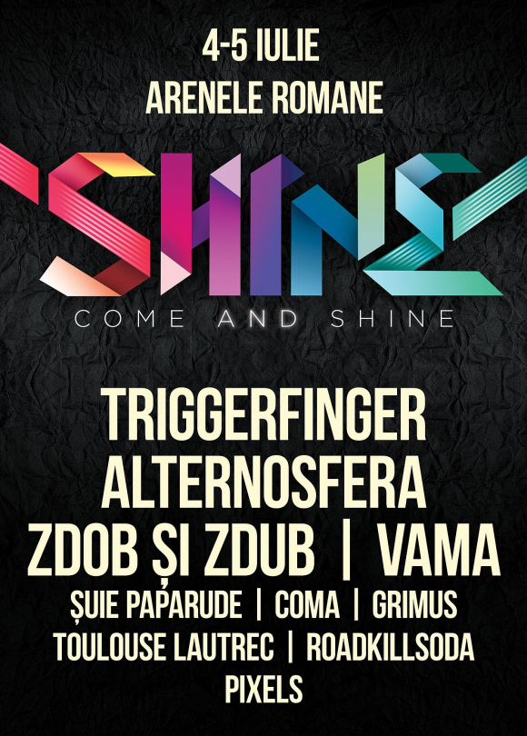 Alternosfera, Zdob si Zdub, Vama si Triggerfinger la Shine 2015