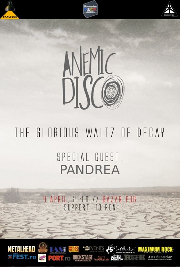 Anemic Disco lanseaza The Glorious Waltz Of Decay in Bazar Pub din Brasov