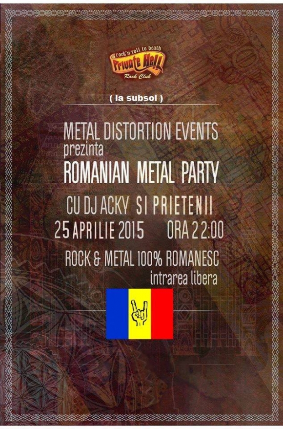 Romanian Metal Party cu Dj Acky