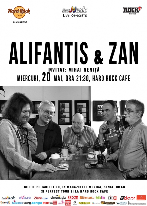 Concert Alifantis & ZAN in Hard Rock Cafe