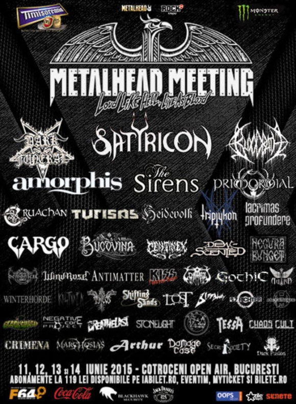 Metalhead Meeting 2015 la Cotroceni Open Air, Bucuresti