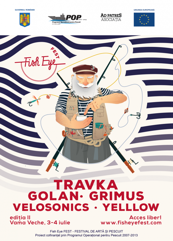 Travka, Grimus, Golan, Yelllow si Velosonics - confirmari la Fish Eye FEST editia a doua