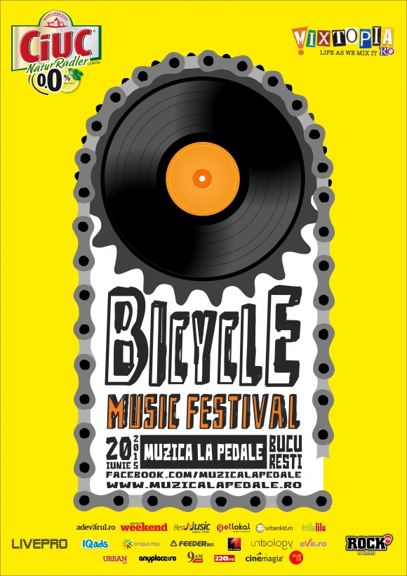 Bicycle Music Festival in Bucuresti