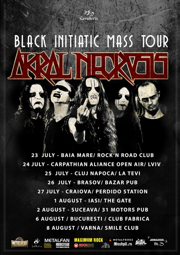 Black Initiatic Mass Tour - turneul Akral Necrosis