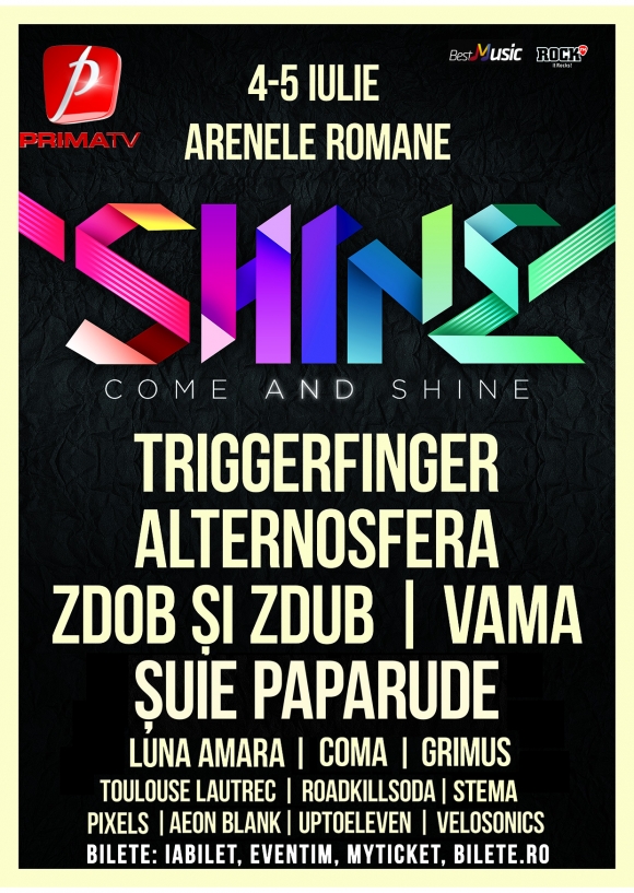 Reguli de acces si multe informatii utile despre Festivalul SHINE 2015