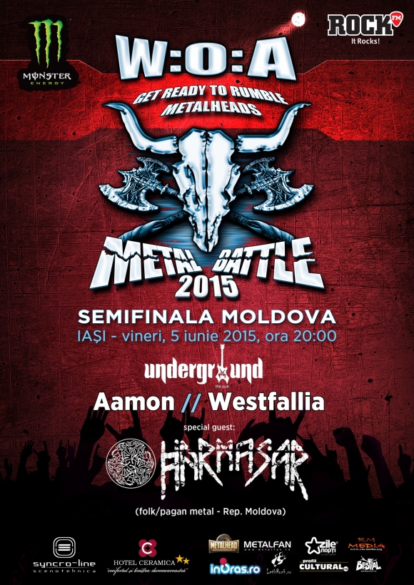 Semifinala Moldova - Wacken Metal Battle Romania 2015