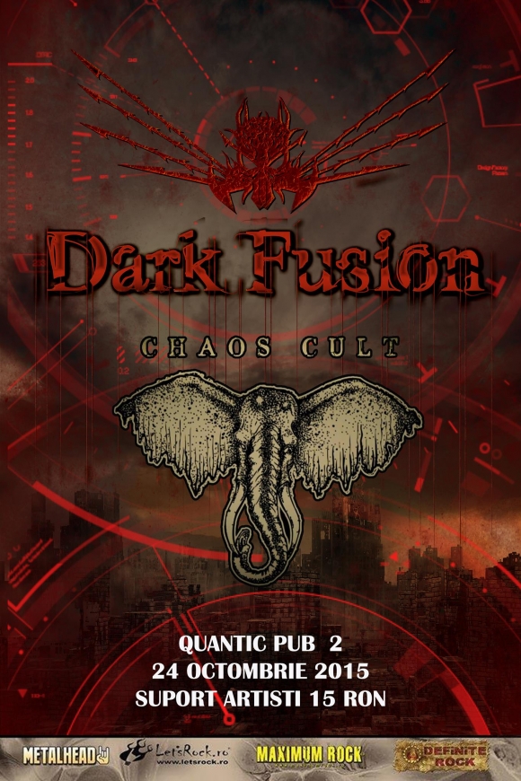 Concert Dark Fusion si Chaos Cult in Quantic Pub 2