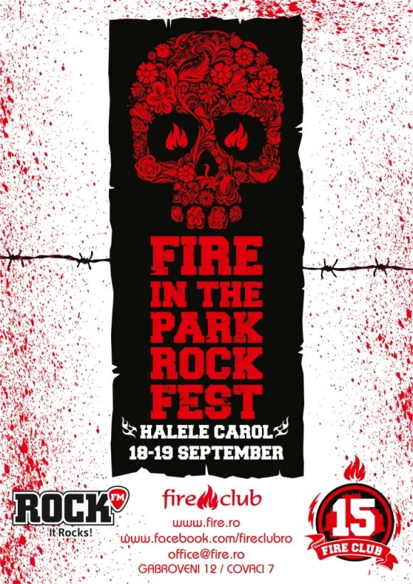 Fire In The Park Rock Fest la Halele Carol