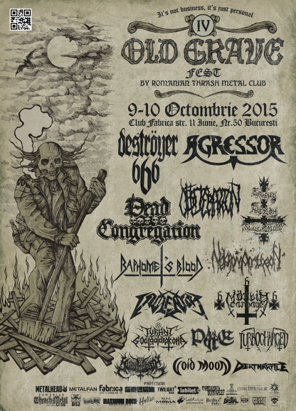 A 4-a editie Old Grave Fest - bilete, line-up si merch