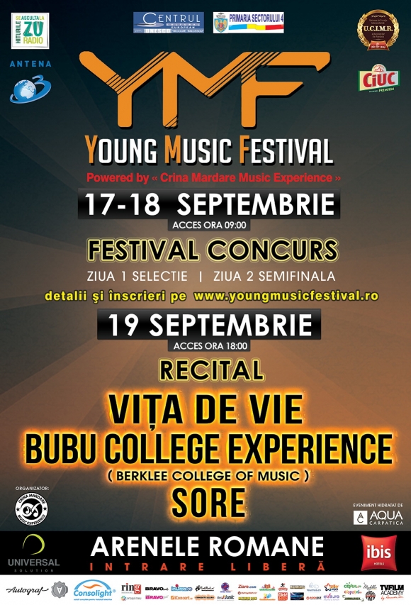 Dezvaluiri din culisele Young Music Festival