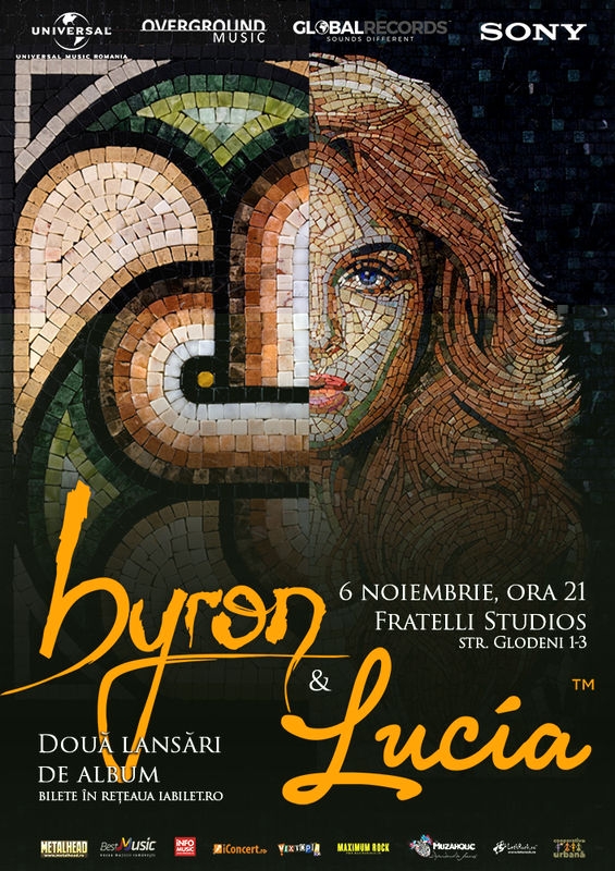 byron si Lucia isi lanseaza noile albume