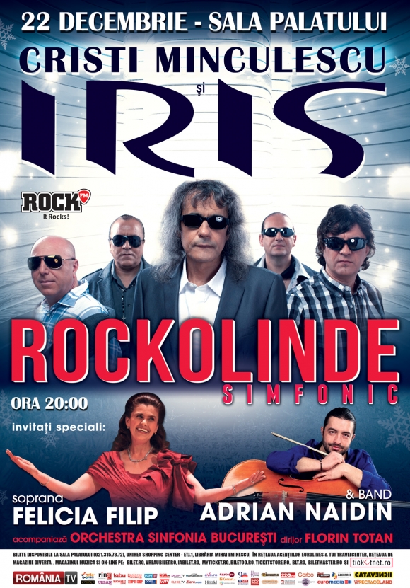 Rockolinde Simfonic - Cristi Minculescu si Iris la Sala Palatului