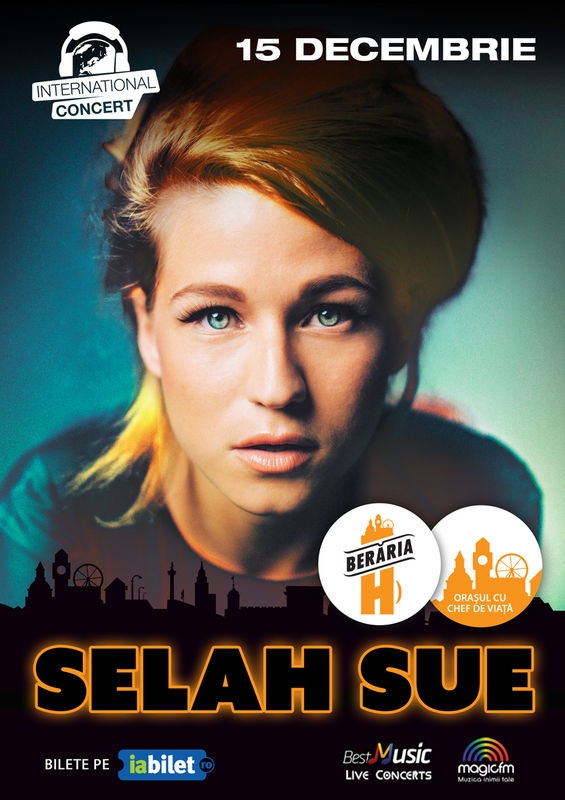 Concert Selah Sue la Beraria H din Bucuresti