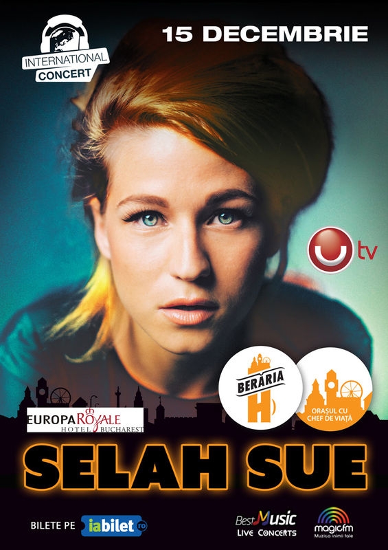 O categorie de bilete sold out pentru concertul Selah Sue de la Bucuresti