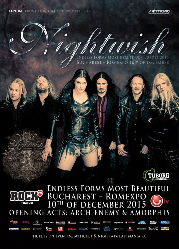 Reguli de acces si informatii utile despre concertul Nightwish la Romexpo