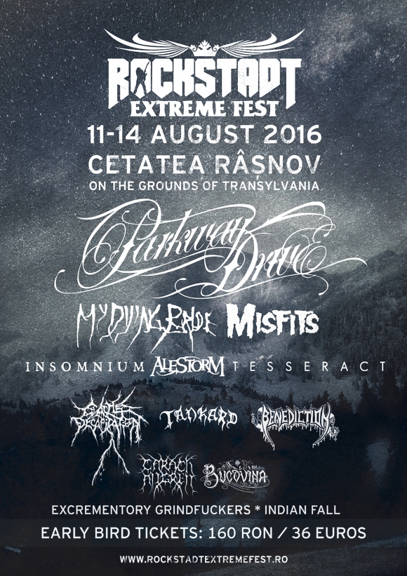 Trupa PARKWAY DRIVE este confirmata la Rockstadt Extreme Fest 2016